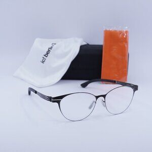 Final Price! IC! Berlin BOSSA NOVA M1393 023 Gunmetal Eyeglasses 50mm